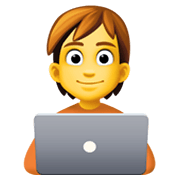 Emoji 🧑‍💻 Persona Esperta Di Tecnologia su Facebook 13.1.