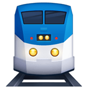 Émoji 🚆 Train sur Facebook 13.1.