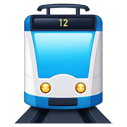Emoji 🚊 Tram su Facebook 13.1.
