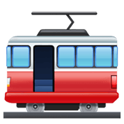 Émoji 🚋 Wagon De Tramway sur Facebook 13.1.