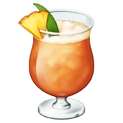 Émoji 🍹 Cocktail Tropical sur Facebook 13.1.