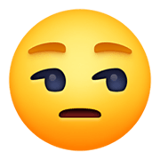 😒 Emoji verstimmtes Gesicht Facebook 13.1.