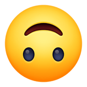 Emoji 🙃 Faccina Sottosopra su Facebook 13.1.