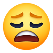 😩 Emoji erschöpftes Gesicht Facebook 13.1.