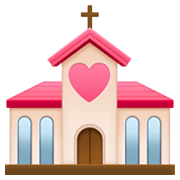 Emoji 💒 Chiesa Per Matrimonio su Facebook 13.1.