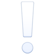 Emoji ❕ Punto Esclamativo Bianco su Facebook 13.1.