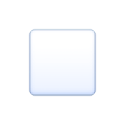 Emoji ◽ Quadrato Bianco Medio-piccolo su Facebook 13.1.