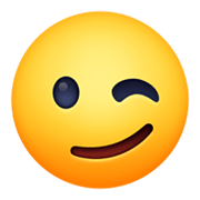 😉 Emoji zwinkerndes Gesicht Facebook 13.1.