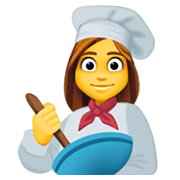 👩‍🍳 Emoji Cocinera en Facebook 13.1.