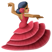 Émoji 💃🏾 Danseuse : Peau Mate sur Facebook 13.1.