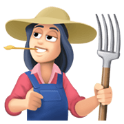 👩🏻‍🌾 Emoji Agricultora: Tono De Piel Claro en Facebook 13.1.