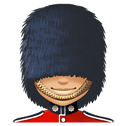 💂🏼‍♀️ Emoji Guardia Mujer: Tono De Piel Claro Medio en Facebook 13.1.