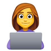 Emoji 👩‍💻 Tecnologa su Facebook 13.1.