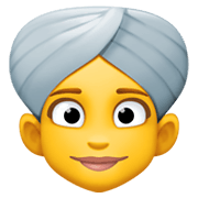 👳‍♀️ Emoji Mujer Con Turbante en Facebook 13.1.