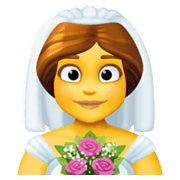 Emoji 👰‍♀️ Donna con il velo su Facebook 13.1.