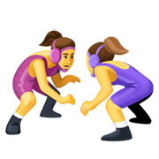🤼‍♀️ Emoji Mujeres Luchando en Facebook 13.1.