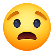 😟 Emoji besorgtes Gesicht Facebook 13.1.