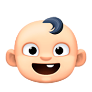 👶🏻 Emoji Bebê: Pele Clara na Facebook 14.0.