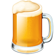 🍺 Emoji Jarra De Cerveza en Facebook 14.0.