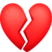 💔 Emoji Corazón Roto en Facebook 14.0.