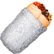 Émoji 🌯 Burrito sur Facebook 14.0.