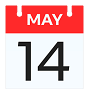 Emoji 📅 Calendario su Facebook 14.0.