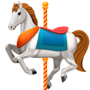 Emoji 🎠 Cavallo Da Giostra su Facebook 14.0.