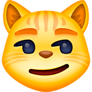 😼 Emoji verwegen lächelnde Katze Facebook 14.0.