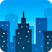 Emoji 🏙️ Paesaggio Urbano su Facebook 14.0.