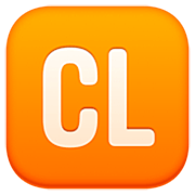 🆑 Emoji Großbuchstaben CL in rotem Quadrat Facebook 14.0.