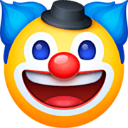Emoji 🤡 Faccina Pagliaccio su Facebook 14.0.