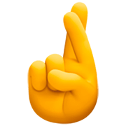 🤞 Emoji Hand mit gekreuzten Fingern Facebook 14.0.