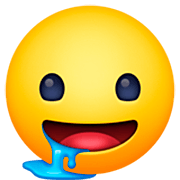 Emoji 🤤 Faccina Che Sbava su Facebook 14.0.