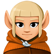 🧝🏼 Emoji Elf(e): mittelhelle Hautfarbe Facebook 14.0.