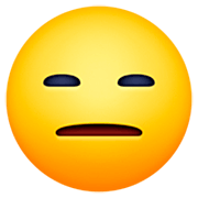 Emoji 😑 Faccina Inespressiva su Facebook 14.0.