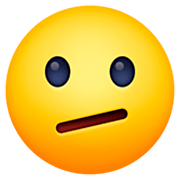 🫤 Emoji Gesicht Mit Schrägem Mund Facebook 14.0.
