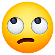 🙄 Emoji Augen verdrehendes Gesicht Facebook 14.0.