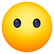Emoji 😶 Faccina Senza Bocca su Facebook 14.0.