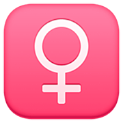 Emoji ♀️ Simbolo Genere Femminile su Facebook 14.0.