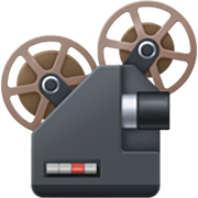 Emoji 📽️ Proiettore Cinematografico su Facebook 14.0.
