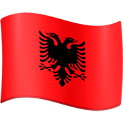 🇦🇱 Emoji Bandeira: Albânia na Facebook 14.0.