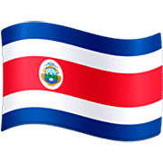 🇨🇷 Emoji Bandera: Costa Rica en Facebook 14.0.