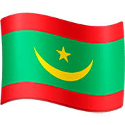 🇲🇷 Emoji Bandera: Mauritania en Facebook 14.0.
