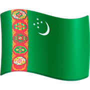 Émoji 🇹🇲 Drapeau : Turkménistan sur Facebook 14.0.