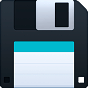 Emoji 💾 Floppy Disc su Facebook 14.0.