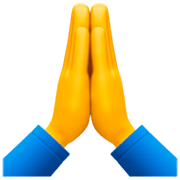 🙏 Emoji Manos En Oración en Facebook 14.0.