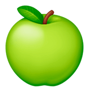 Emoji 🍏 Mela Verde su Facebook 14.0.