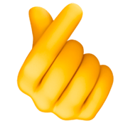 🫰 Emoji Hand Mit Zeigefinger Und Daumen Gekreuzt Facebook 14.0.