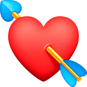 💘 Emoji Coração Com Flecha na Facebook 14.0.