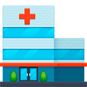 Emoji 🏥 Ospedale su Facebook 14.0.
